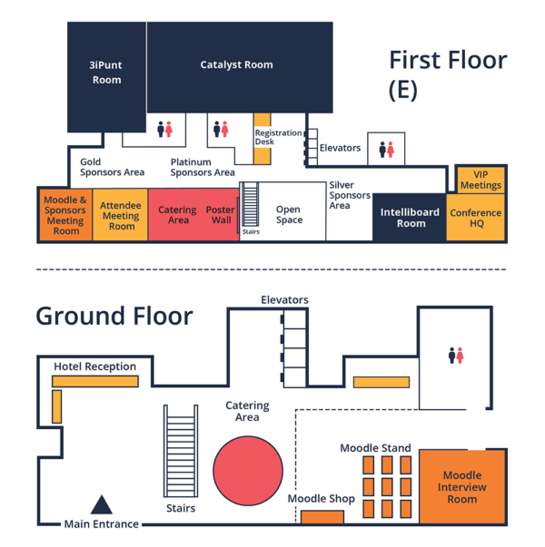 Venue map – MoodleMoot Global 2023