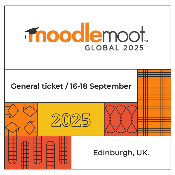MoodleMoot Global 2025 General Ticket 16-18 September 2025